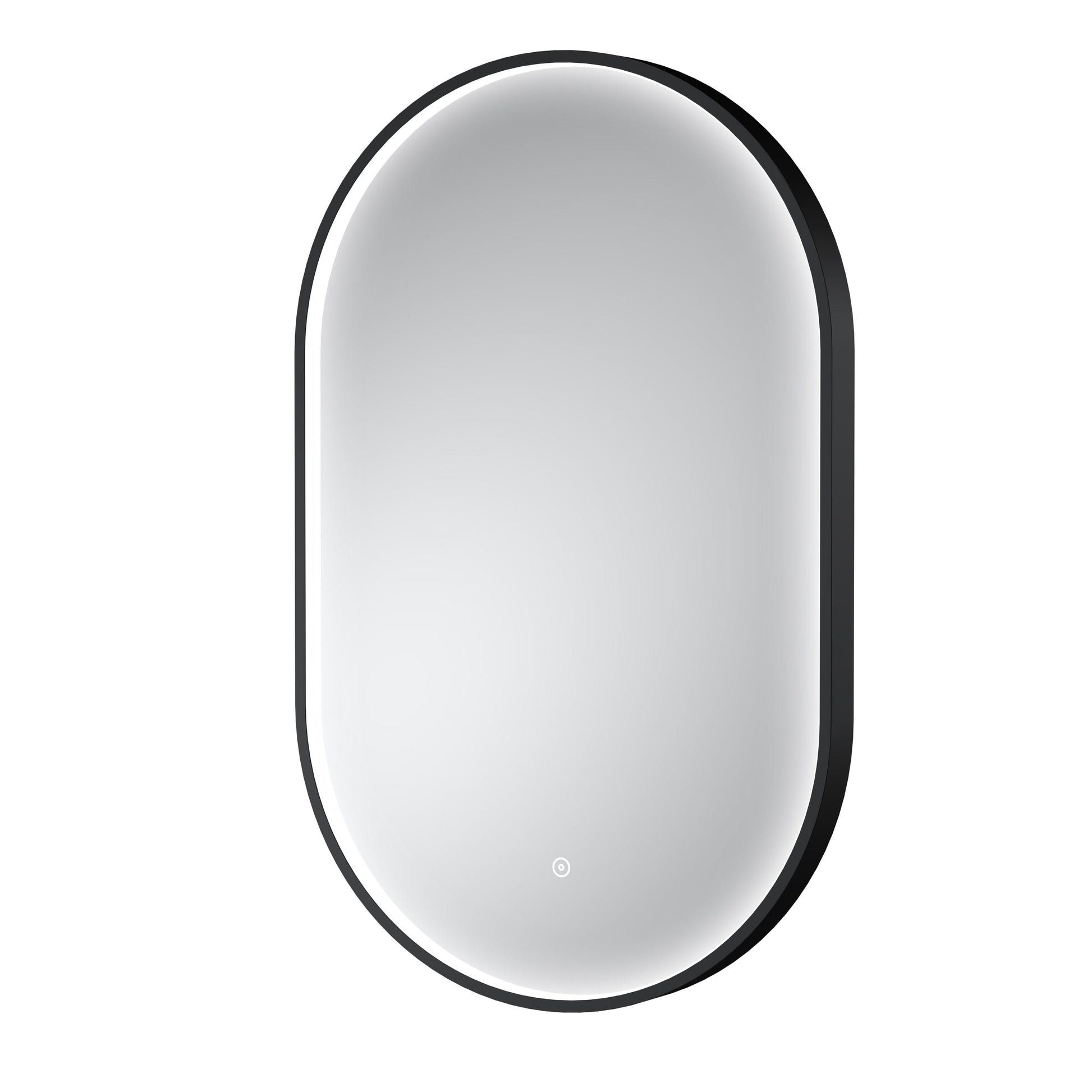 Columba Black Inset Frame LED Mirror - 800 x 500mm
