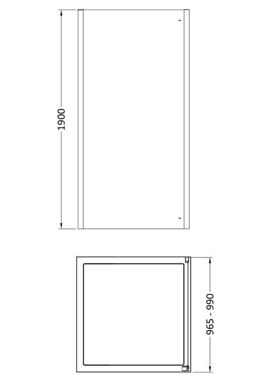 Apex 1000mm Side Panel