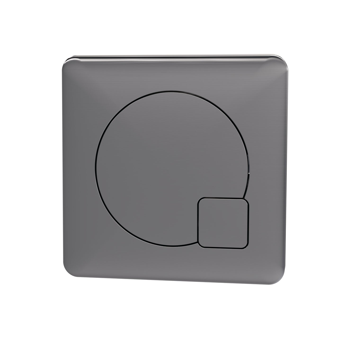 Square Dual Flush Push Button