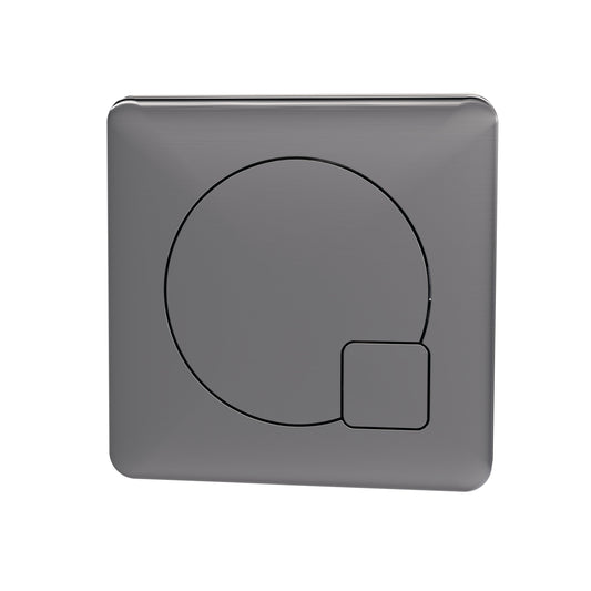 Square Dual Flush Push Button