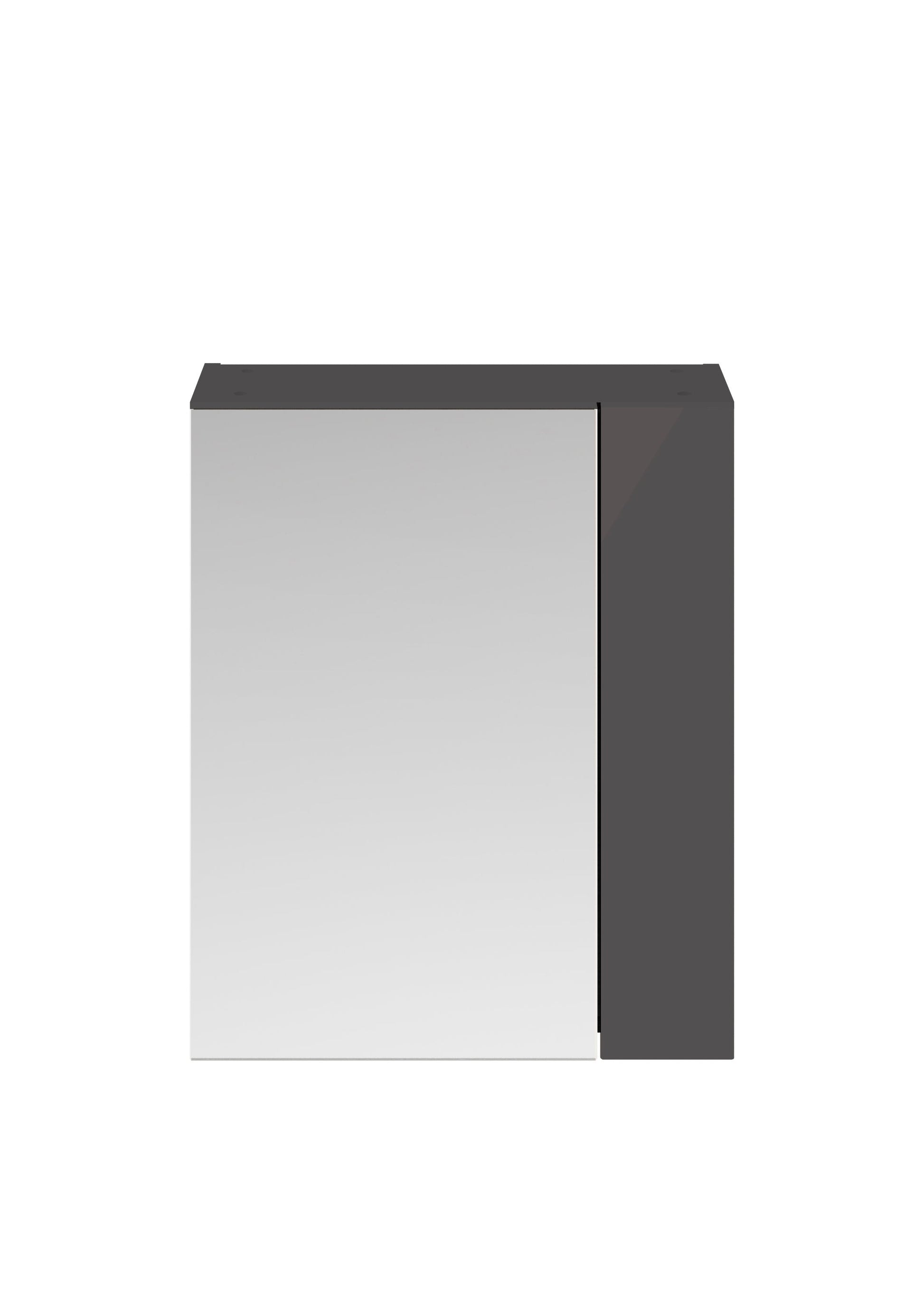 Fusion Fitted Wall Hung 2 Door Mirror Unit (75/25) 600mm