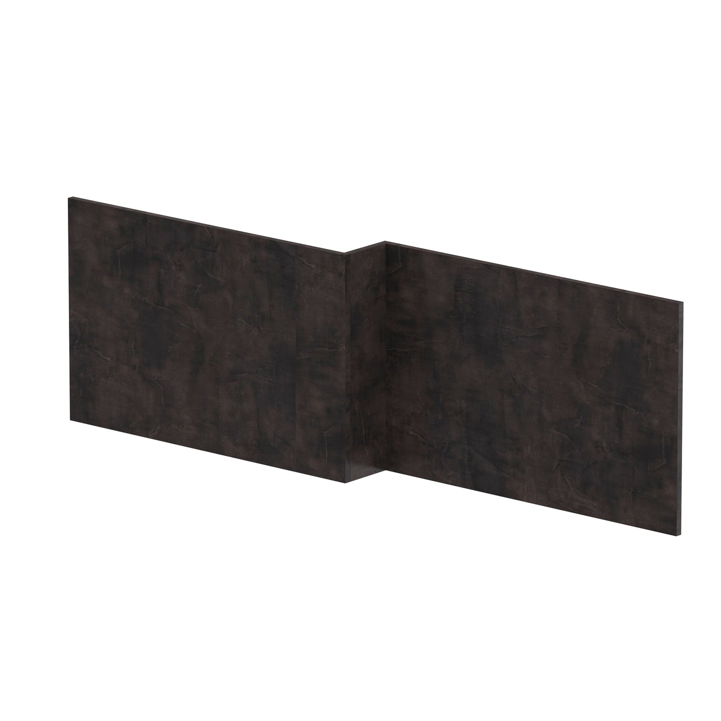 Havana Square L Shape Shower Bath Front Panel & Plinth, 1700mm