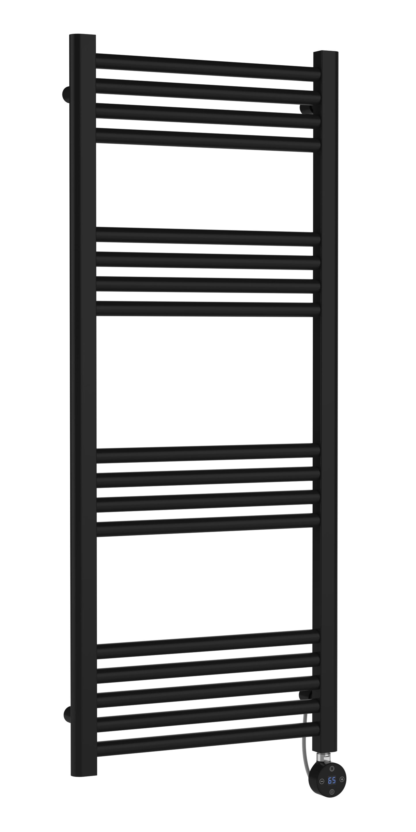 Electric Round Towel Rail 1200x500