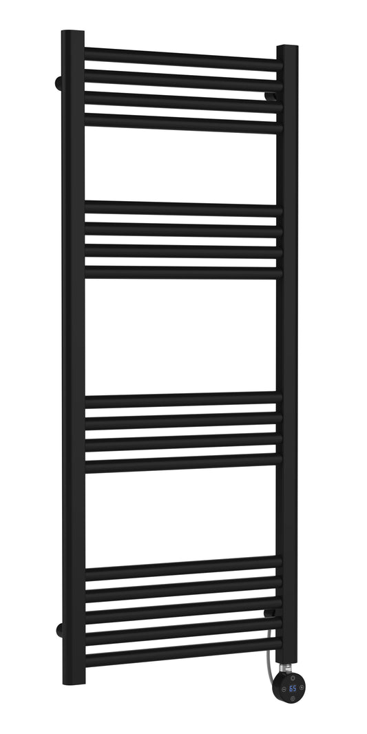 Electric Round Towel Rail 1200x500