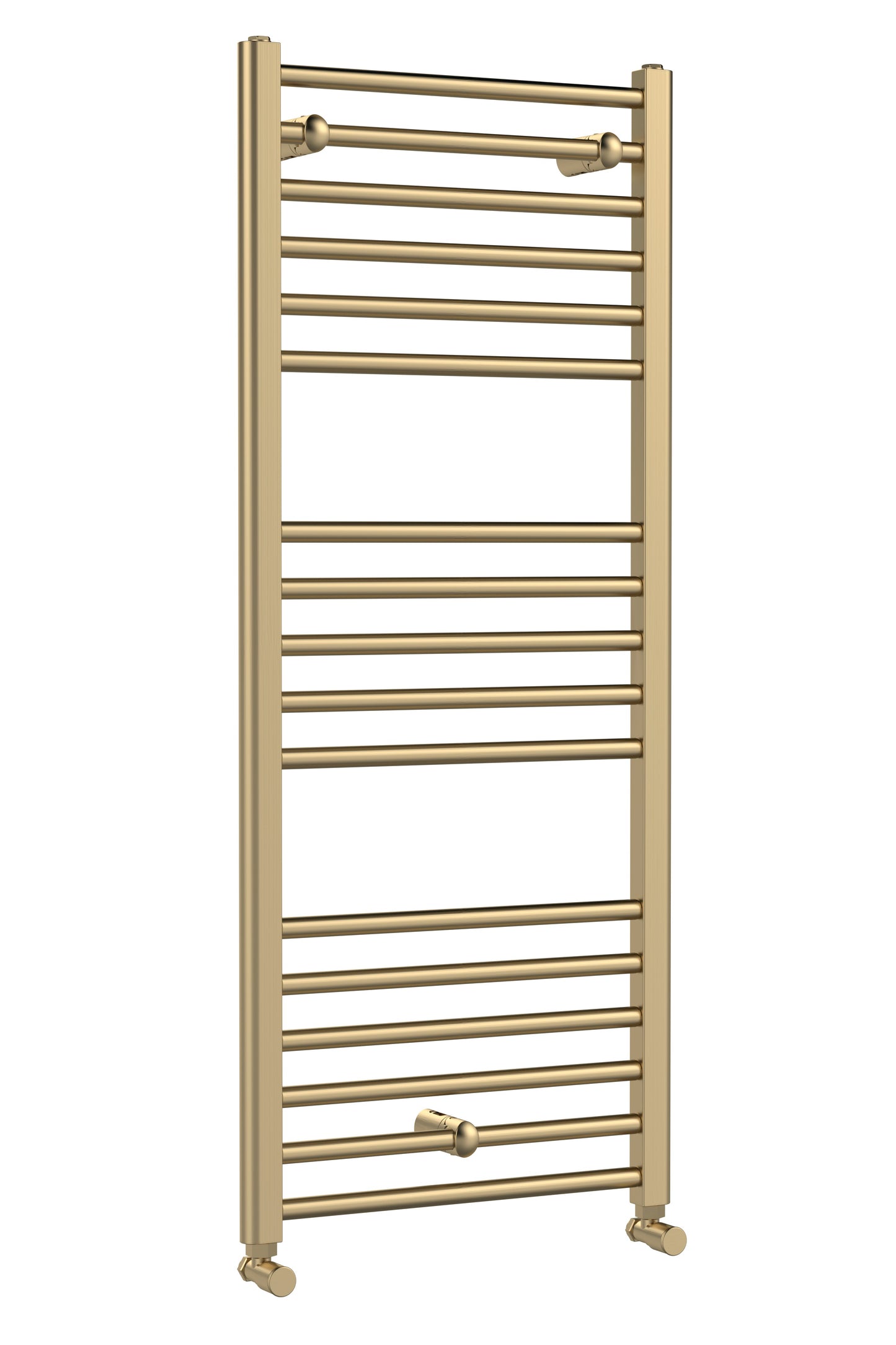 Lorica Straight Towel Radiator with Round Rails 1200mm x 500mm