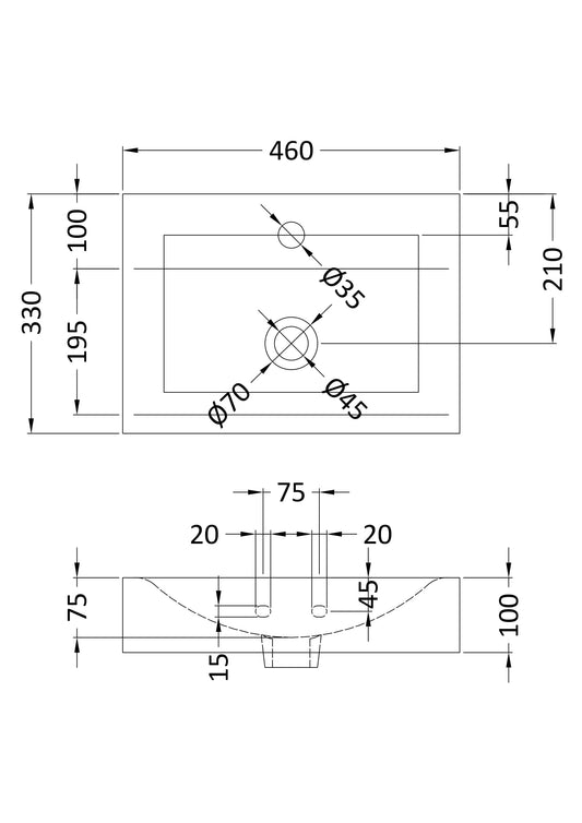 Rectangular Vessel