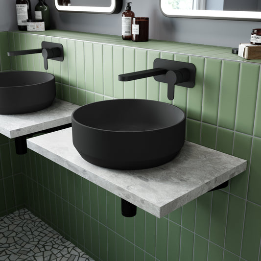 Luxe Round Vessel 350 x 350 x 120mm