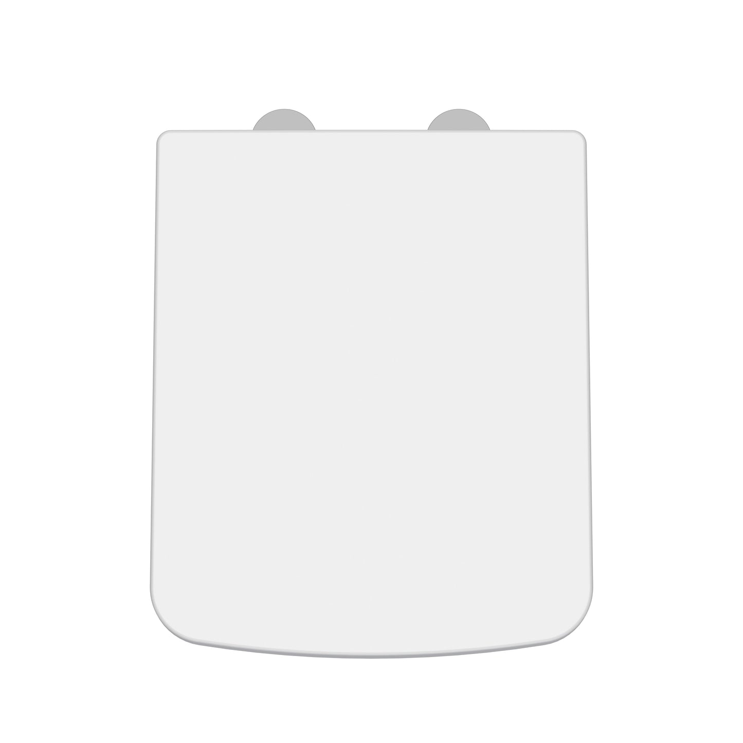 Toilet Seats Luxury Square Top Fix Soft Close Toilet Seat