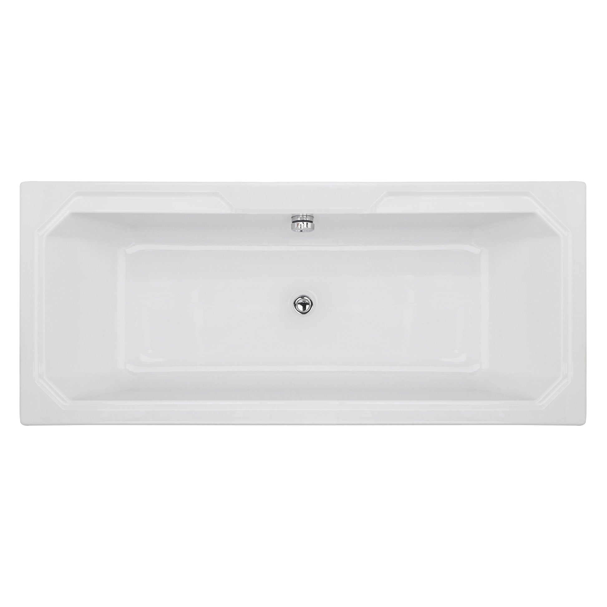 Art Deco Straight Shower Bath 1800 x 800mm