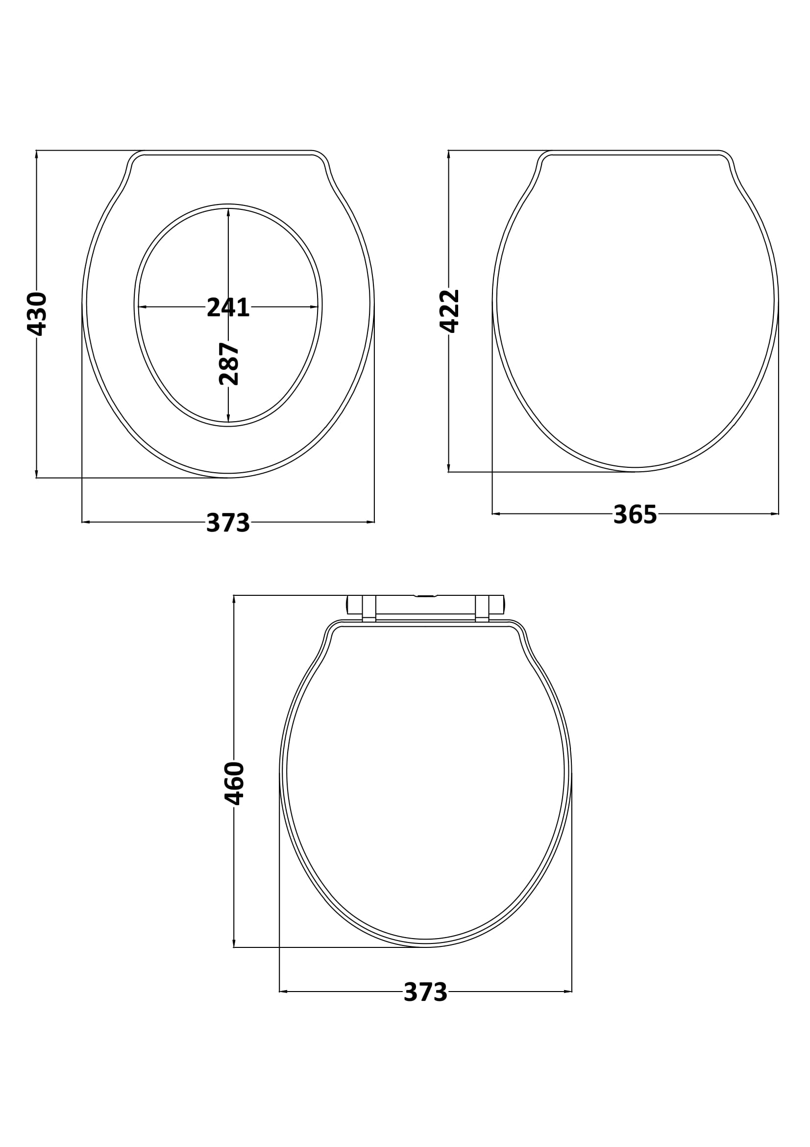 Toilet Seats Chancery Toilet Seat