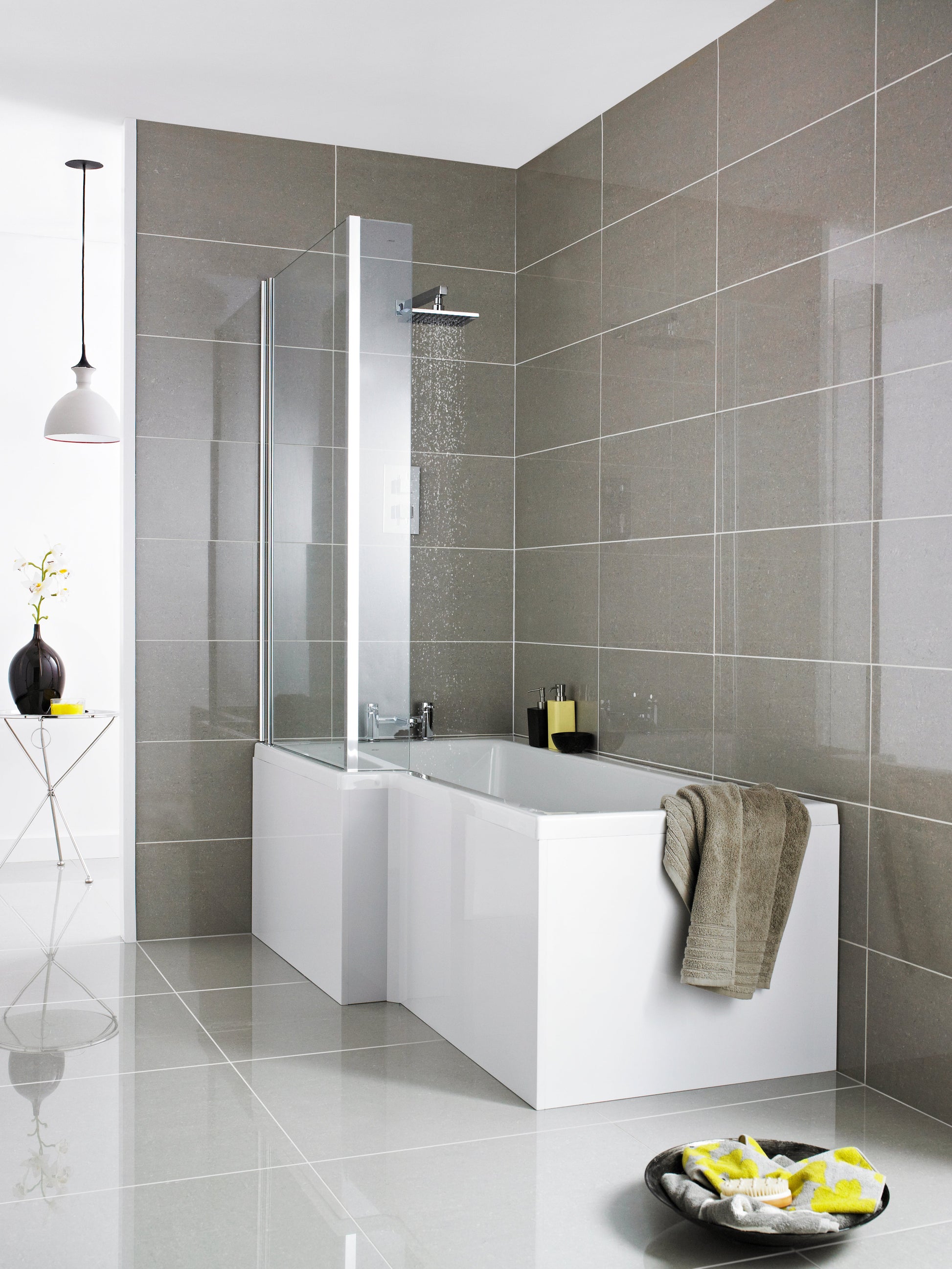 Fusion Shower Bath End Panel 700mm