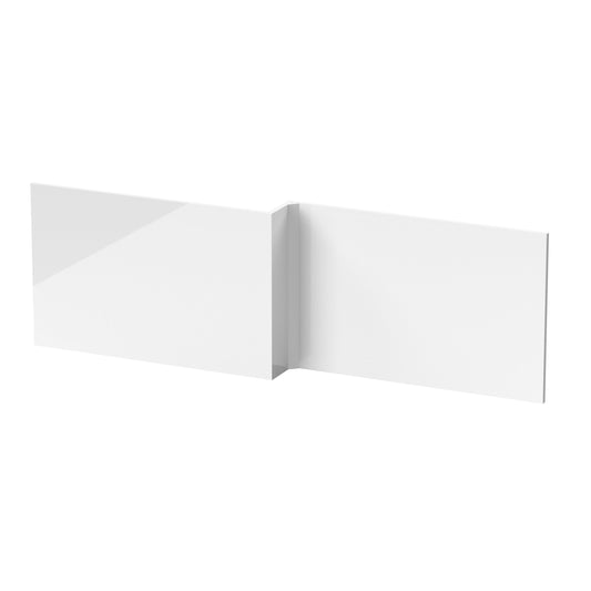 Fusion L-Shape Shower Bath Front Panel 1700mm