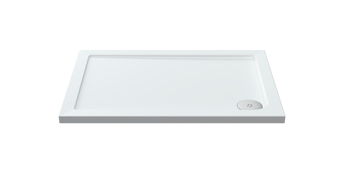 Rectangular Slimline Shower Tray 1000 x 700mm