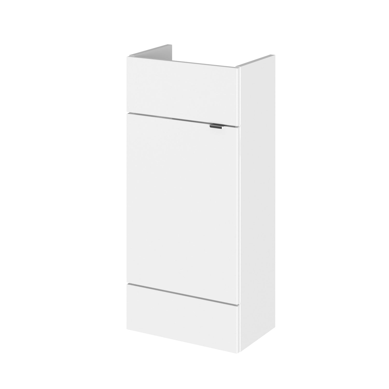 Fusion Fitted Floor Standing 1 Door Vanity Unit Compact 400mm