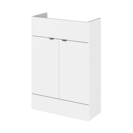 Fusion Fitted Floor Standing 2 Door Vanity Unit Compact 600mm
