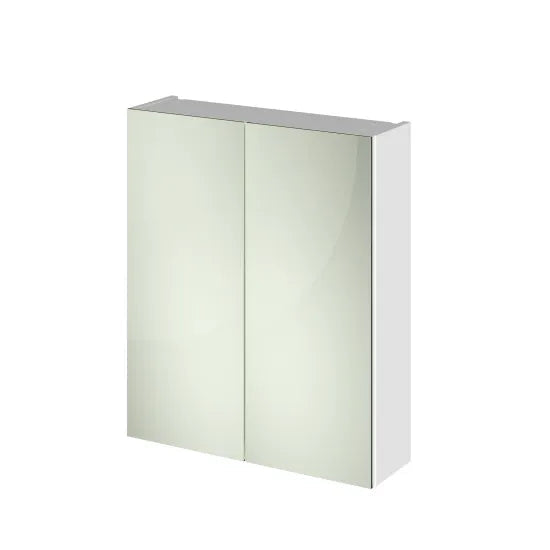 Fusion Fitted Wall Hung 2 Door Mirror Unit (50/50) 600mm