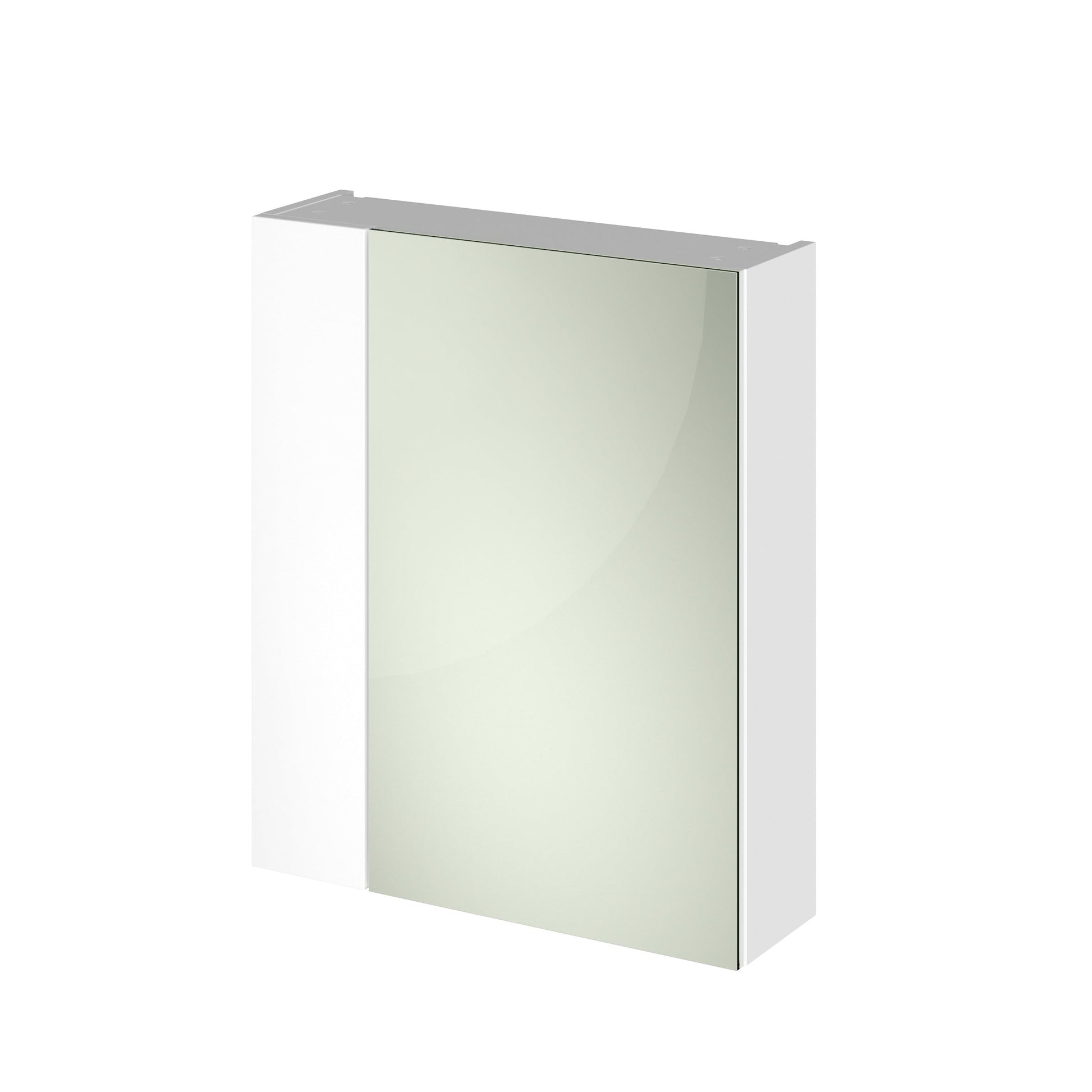 Fusion Fitted Wall Hung 2 Door Mirror Unit (75/25) 600mm