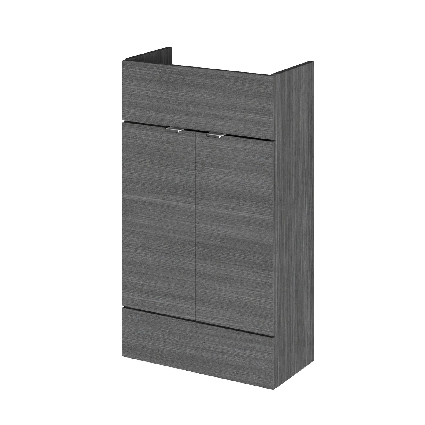 Fusion Fitted Floor Standing 2 Door Vanity Unit Compact 500mm