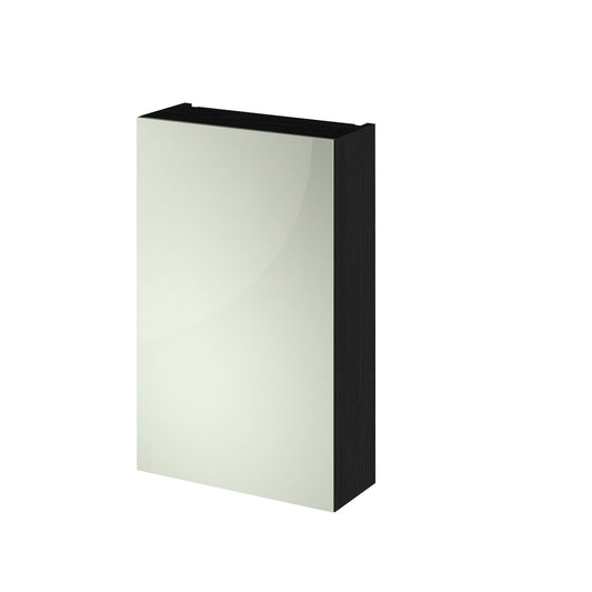 Fusion Fitted Wall Hung 1 Door Mirror Cabinet 450mm
