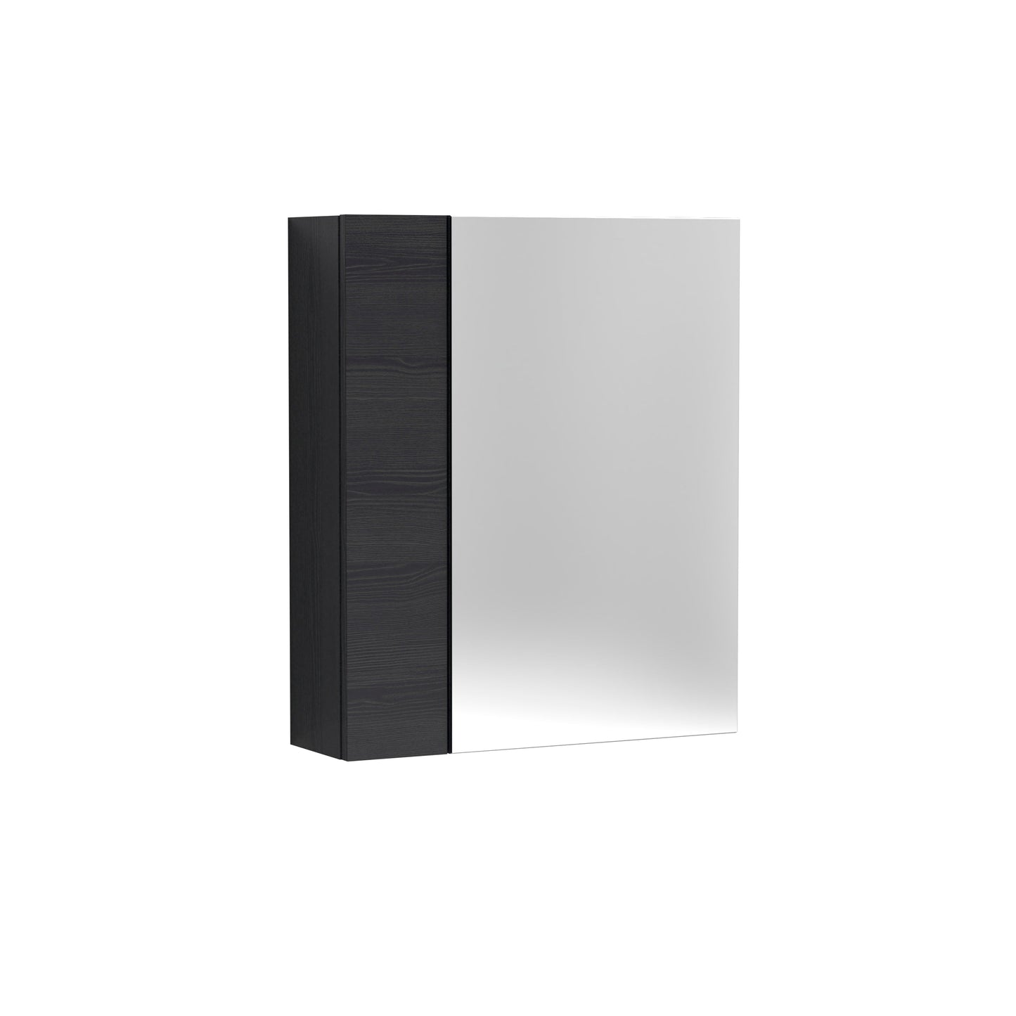 Fusion Fitted Wall Hung 2 Door Mirror Unit (75/25) 600mm