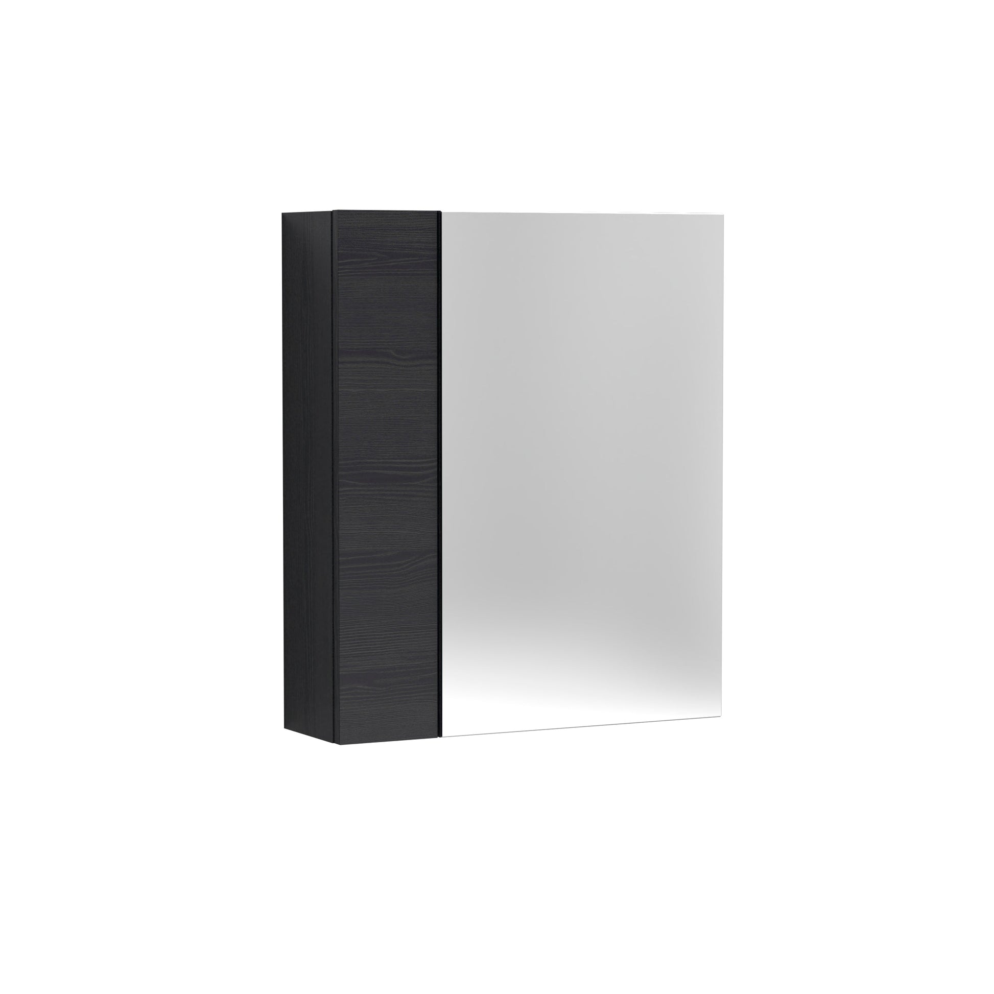 Fusion Fitted Wall Hung 2 Door Mirror Unit (75/25) 600mm