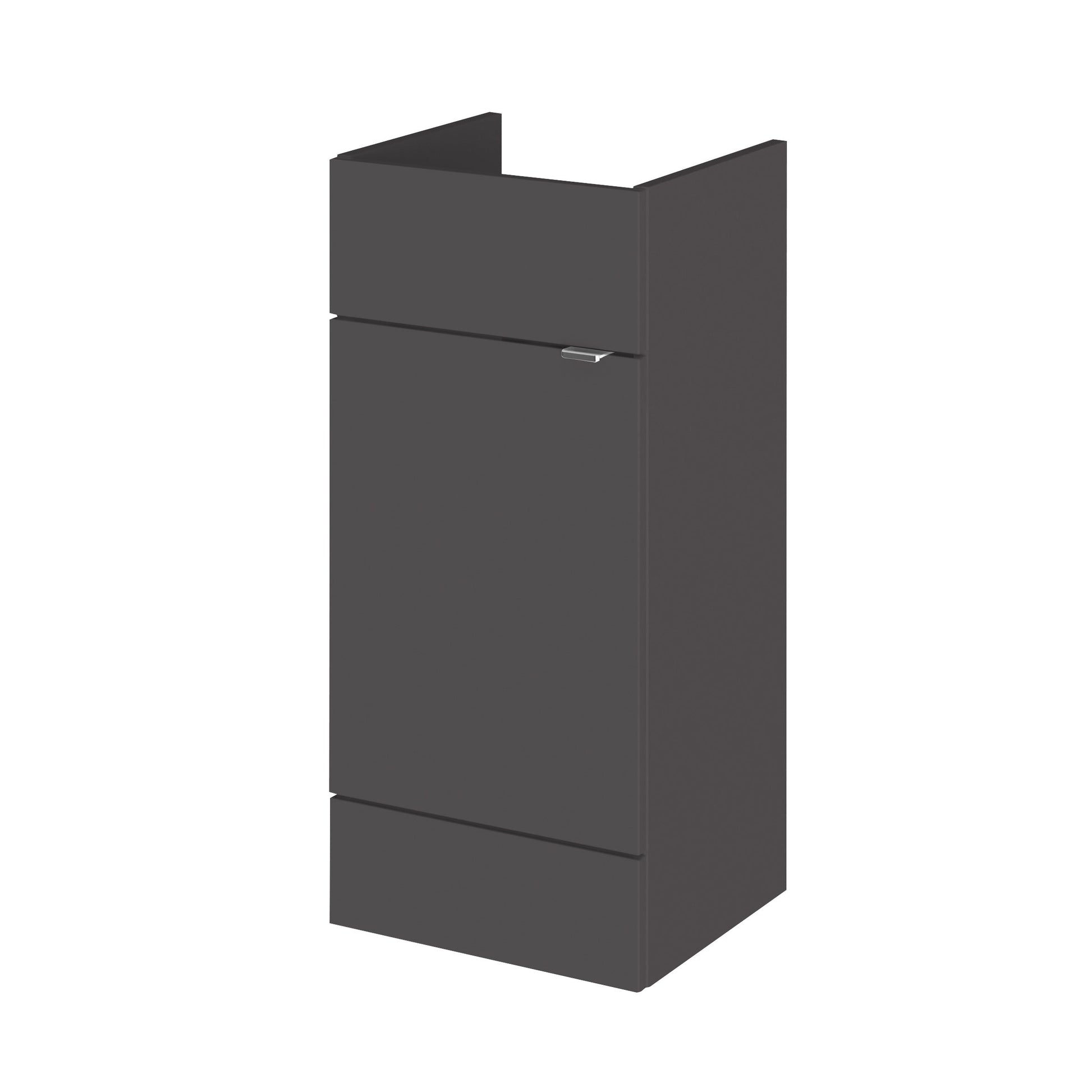 Fusion Fitted Floor Standing 1 Door Vanity Unit 400mm