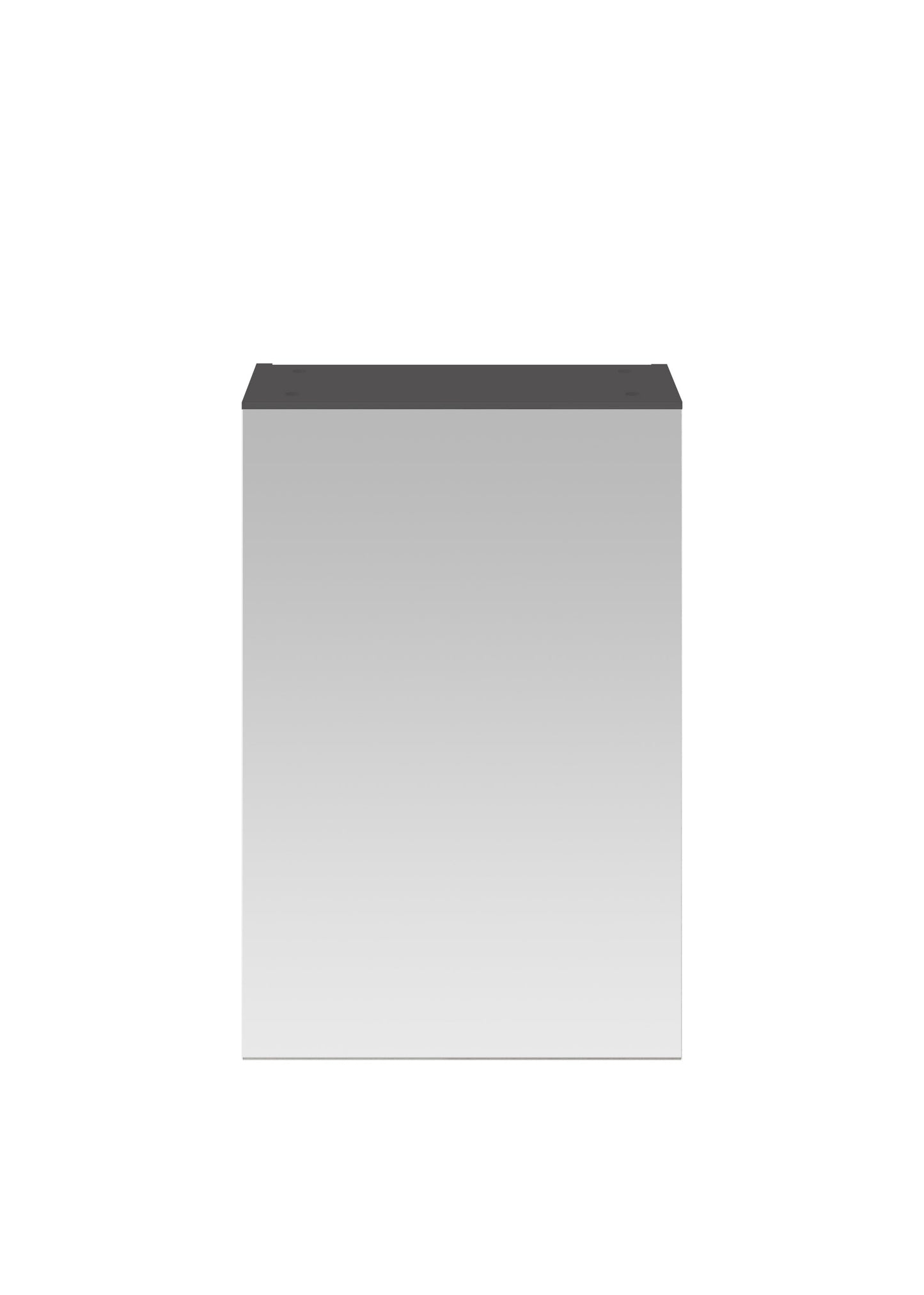 Fusion Fitted Wall Hung 1 Door Mirror Cabinet 450mm