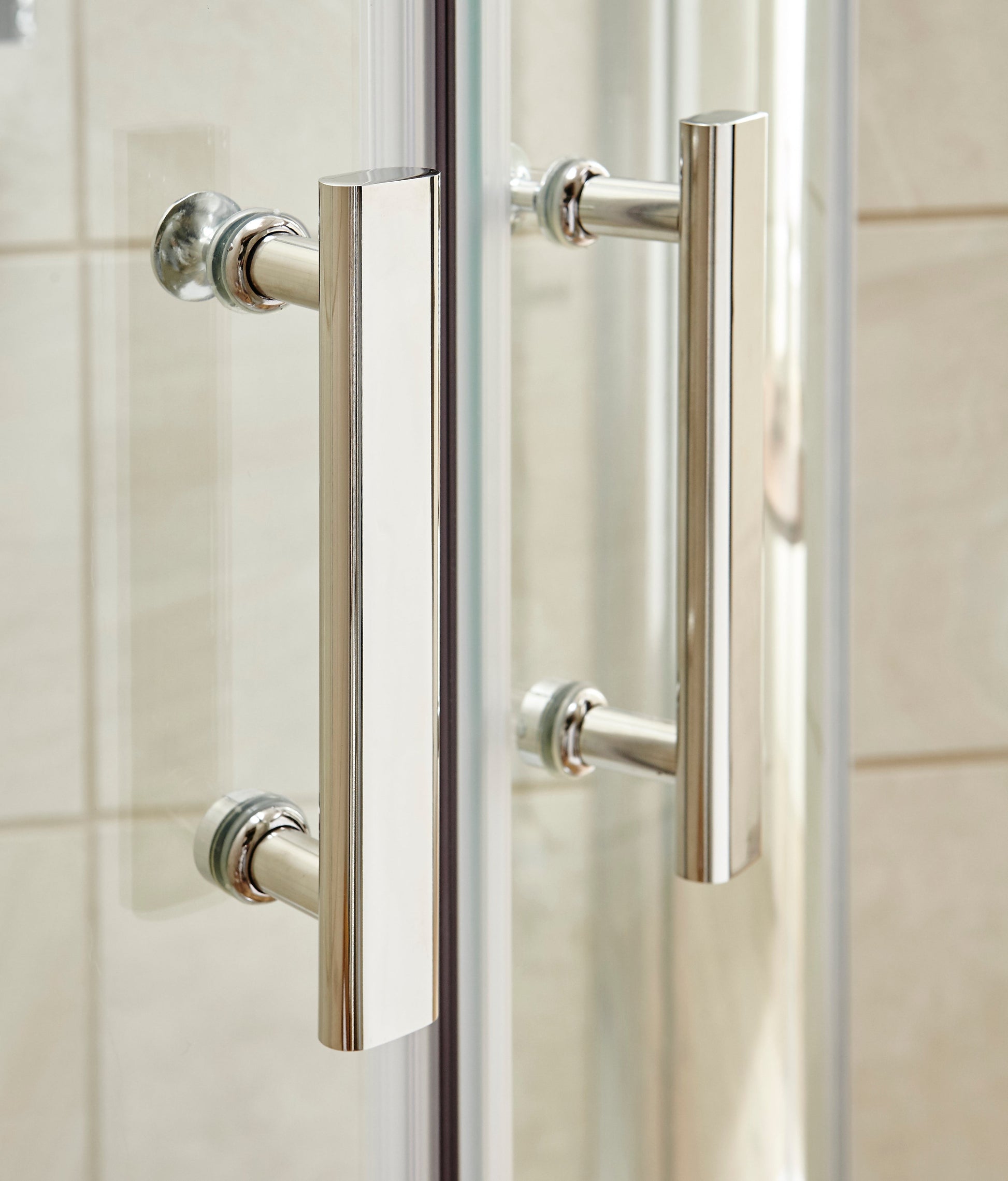 Pacific 1700mm Double Sliding Door 6mm Glass