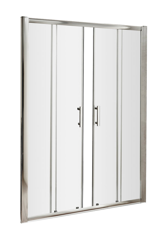 Pacific 1700mm Double Sliding Door 6mm Glass