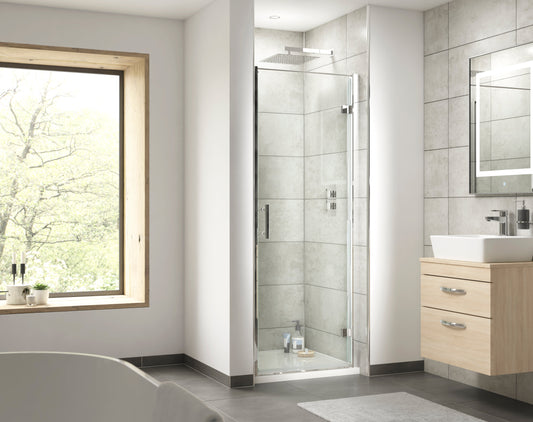 Hudson Reed Pacific 750mm Hinged Shower Door