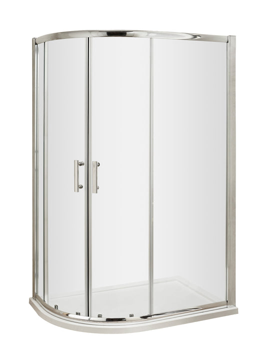 Pacific 1200 x 800mm Offset Quadrant Enclosure 6mm Glass
