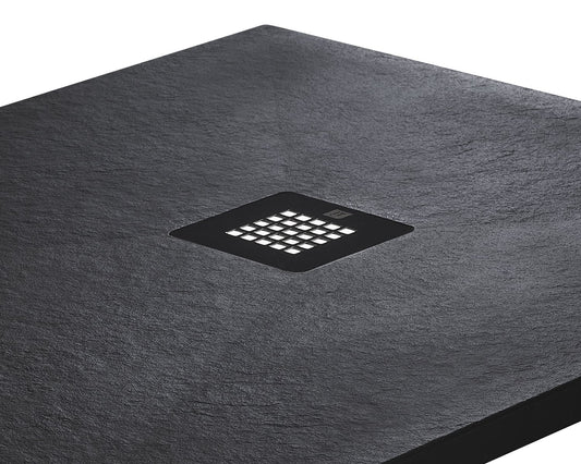 125 x 125 Graphite Stainless steel Grille (RAL 7016)