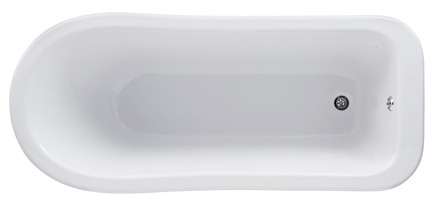 Hudson Reed 1500mm Freestanding Bath With Deacon Legs