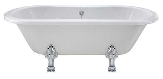 Hudson Reed 1690mm Freestanding Bath With Pride Legs