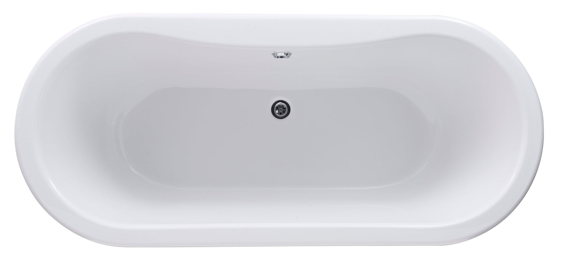 Hudson Reed 1690mm Freestanding Bath With Pride Legs
