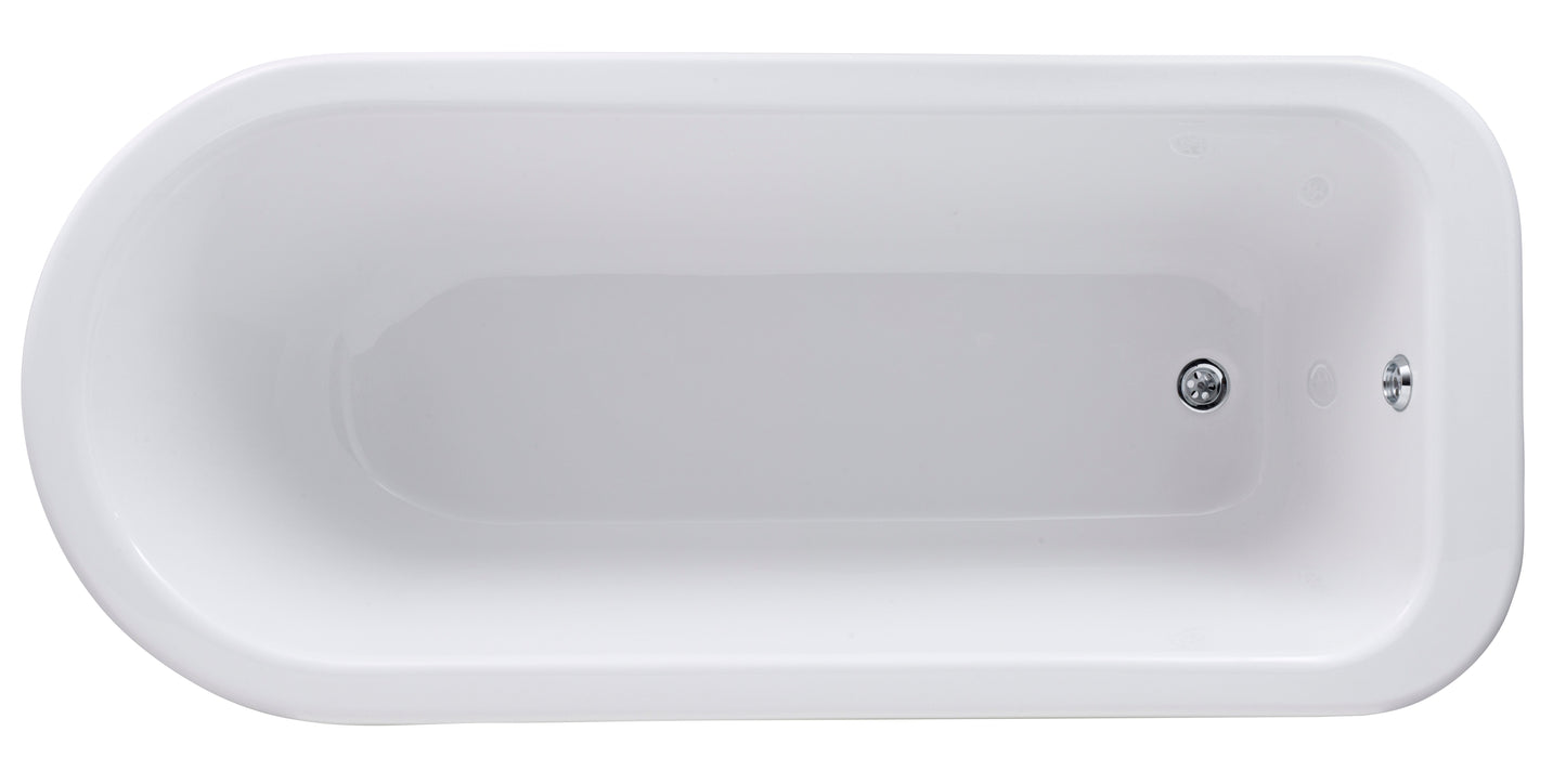 Hudson Reed 1690mm Freestanding Bath With Deacon Legs