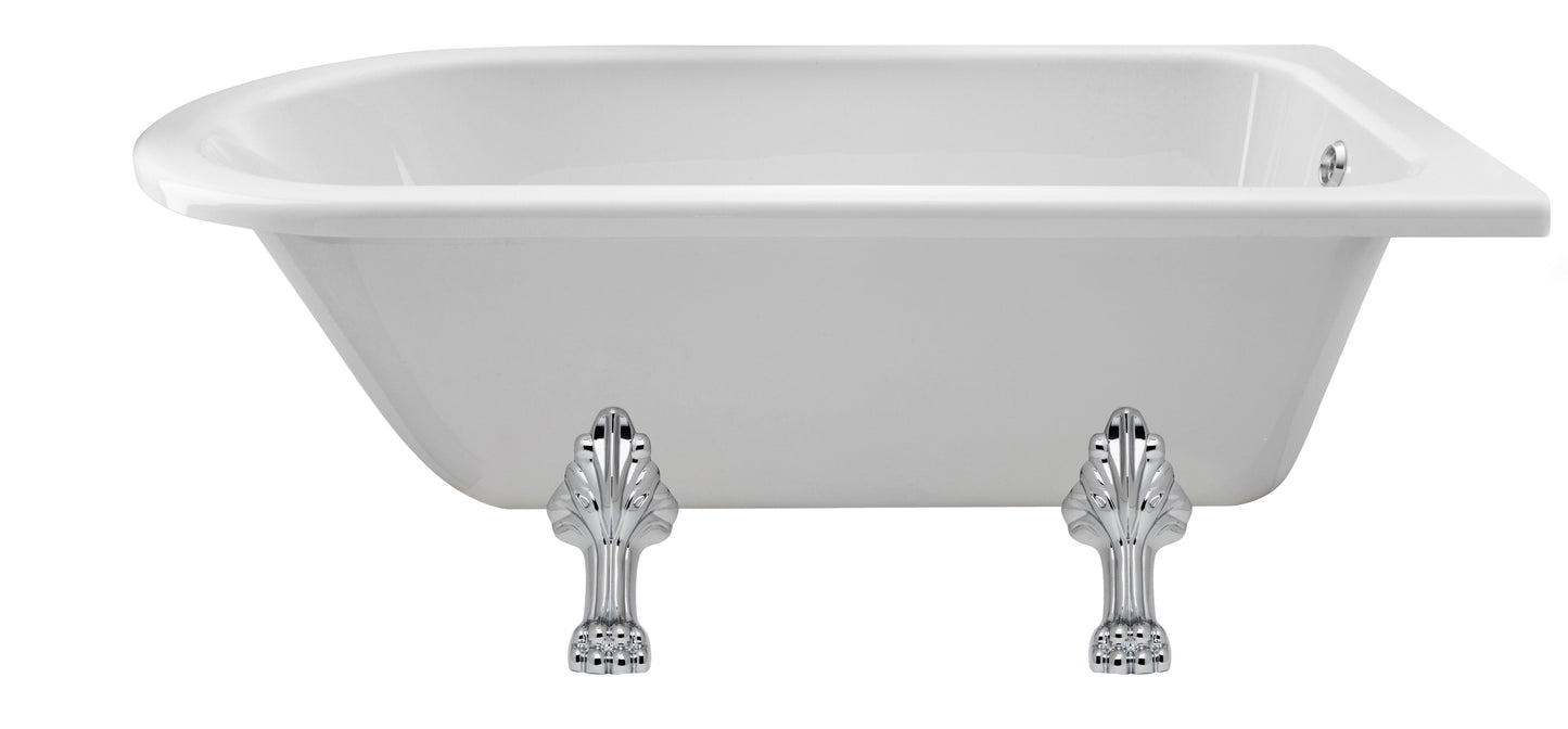 Hudson Reed 1500mm Freestanding Bath With Pride Legs