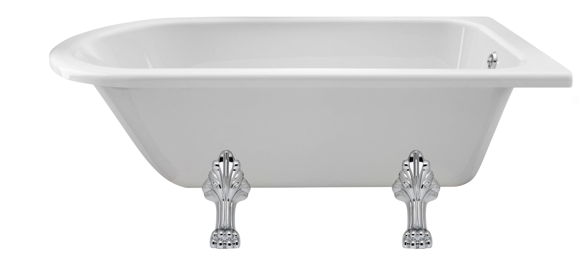 Hudson Reed 1500mm Freestanding Bath With Pride Legs