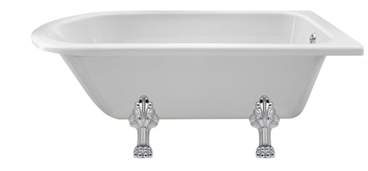 Hudson Reed 1500mm Freestanding Bath With Pride Legs