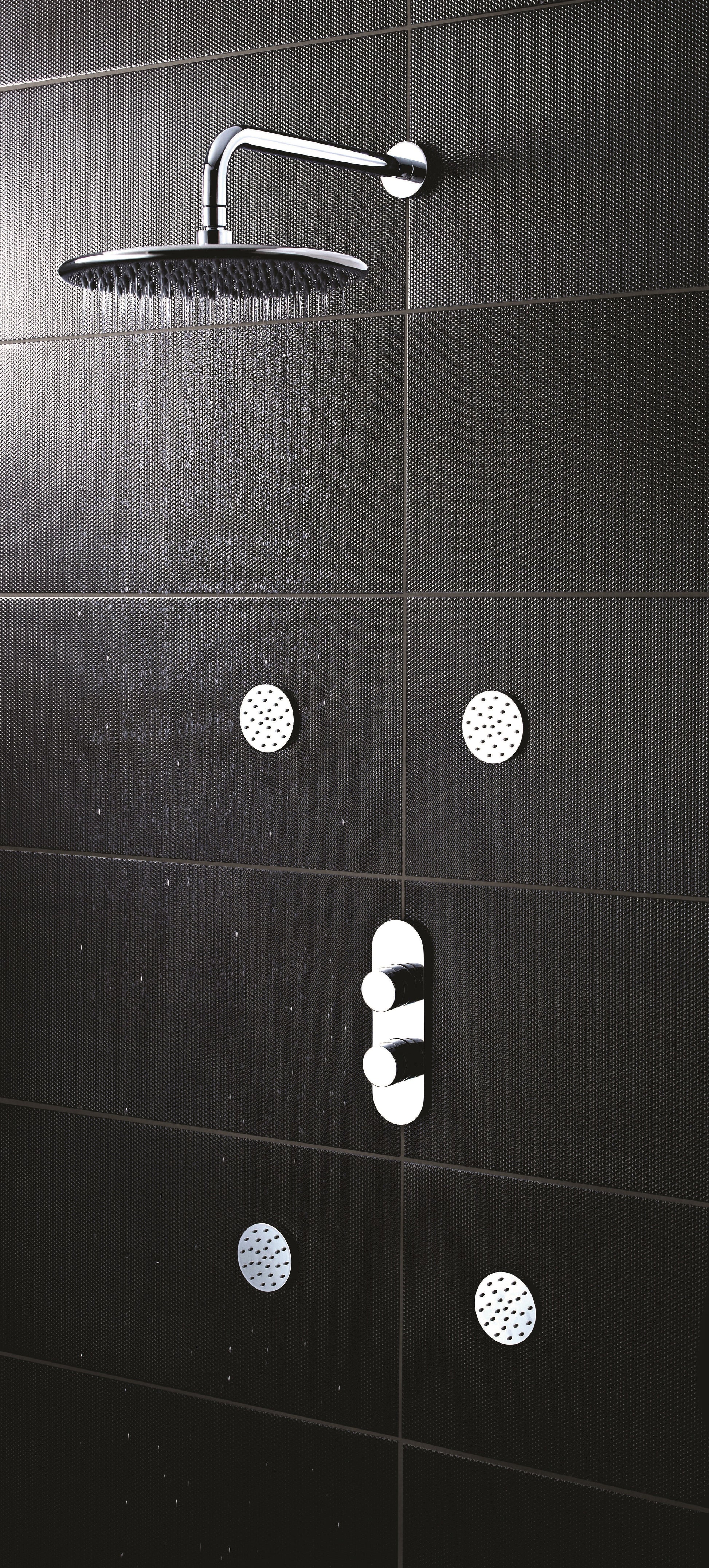 Indus Twin Thermostatic Shower Valve With Diverter
