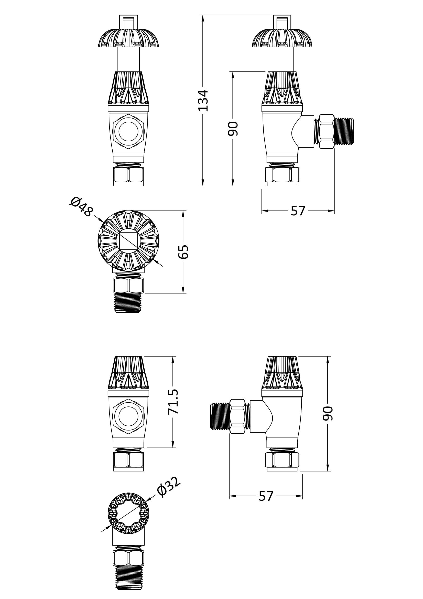 Thermostatic Radiator Valve Pack