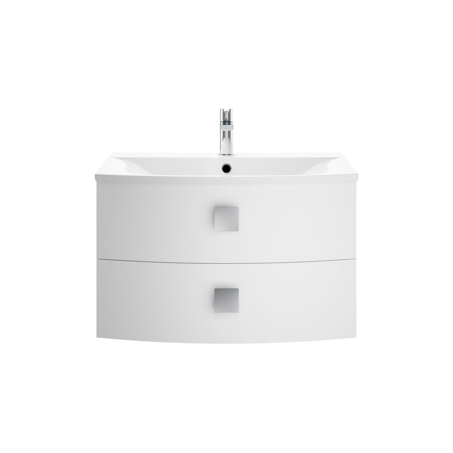 Hudson Reed Sarenna 700mm Wall Hung 2 Drawer Vanity Unit with Basin