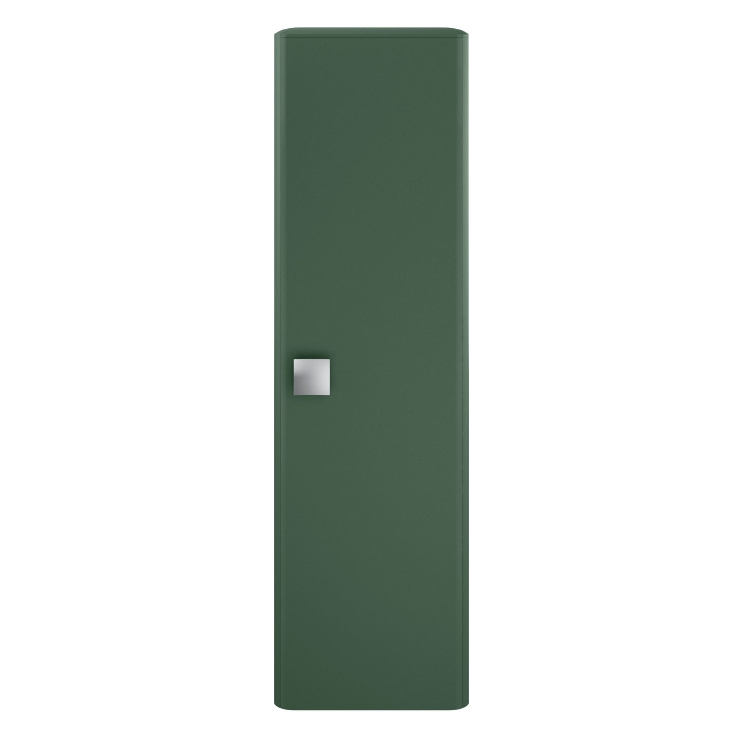 Hudson Reed Sarenna 350mm 1 Door Hunter Green Wall Hung Tall Cabinet With Handles