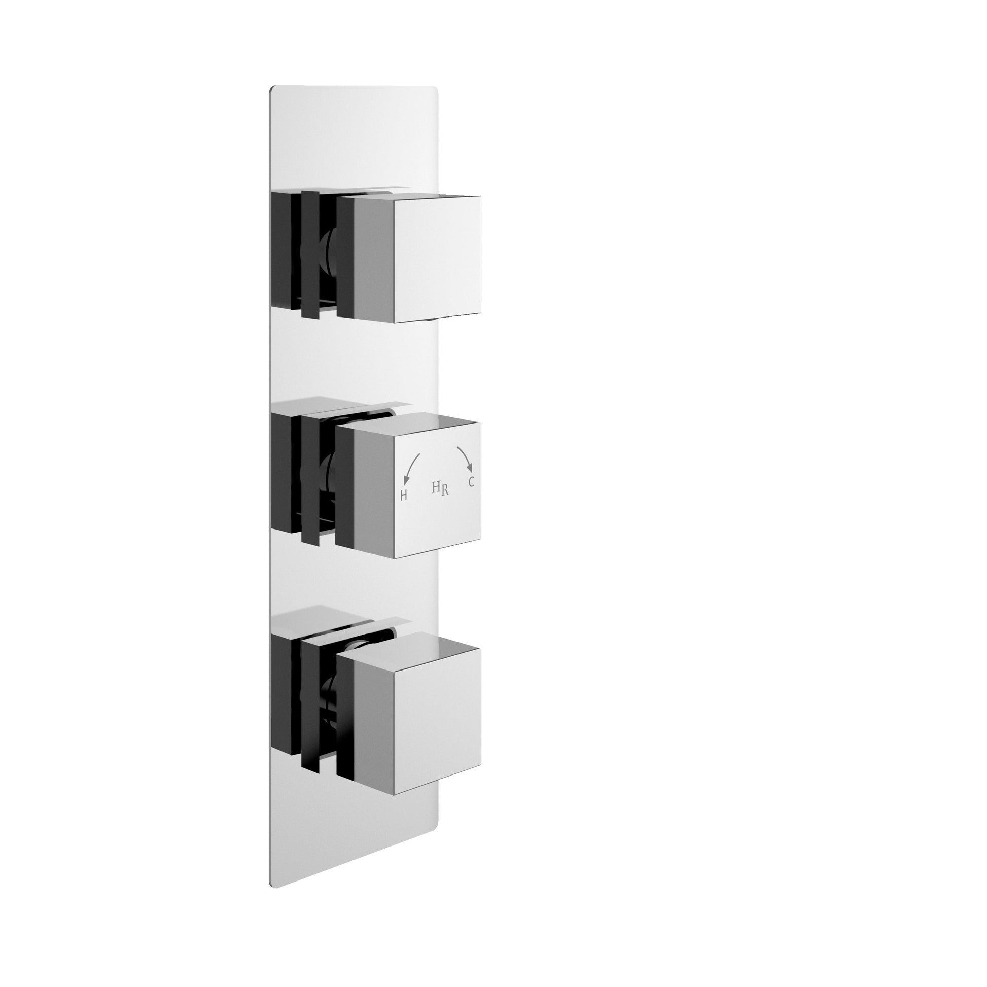 Square Valves Triple Valve with Diverter
