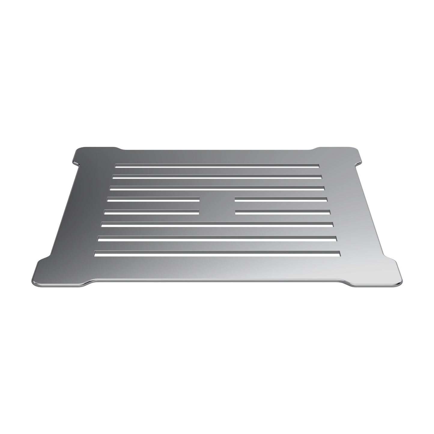 Square Shower Waste With Chrome Top