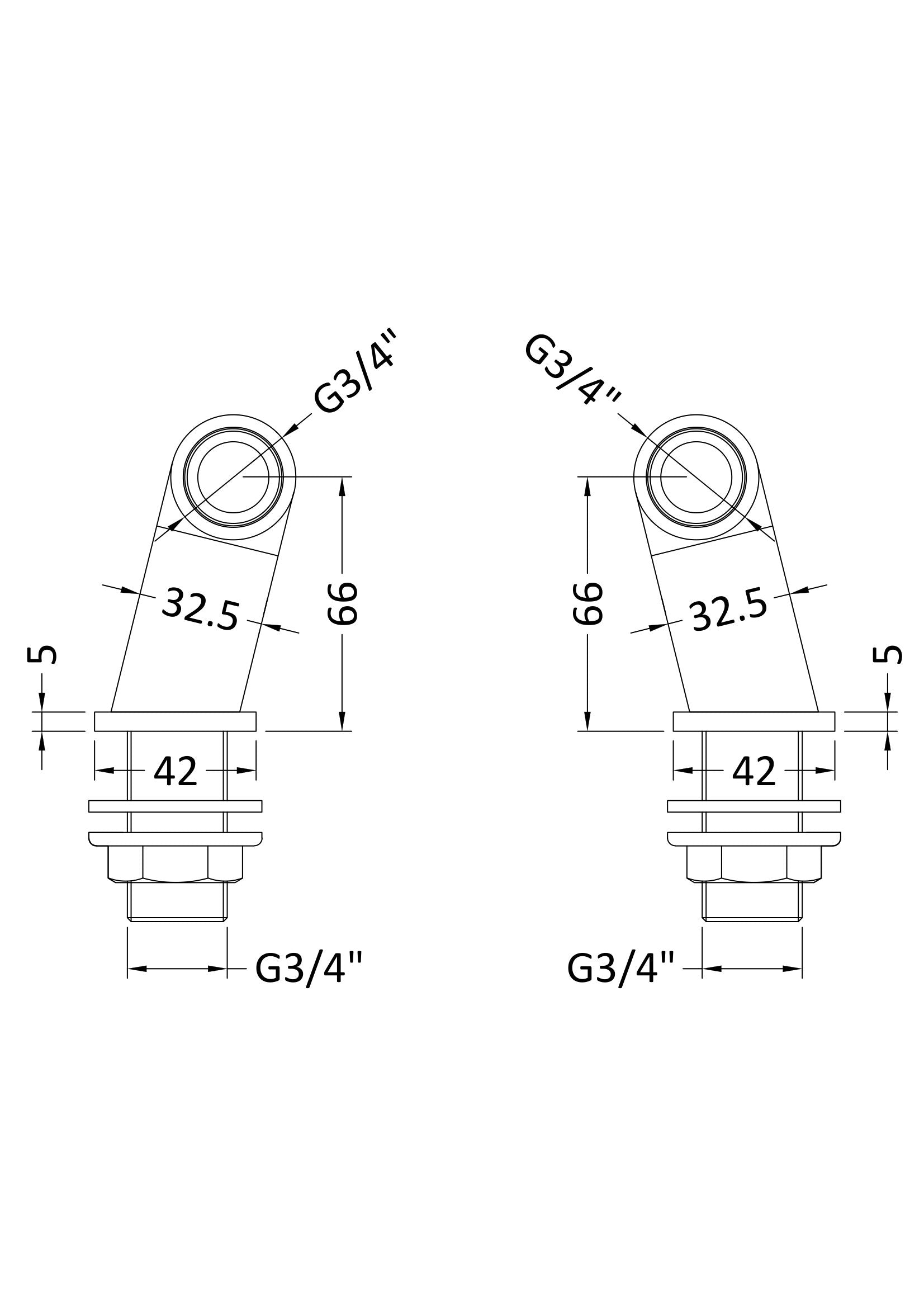 Wastes & Extras Inlet Leg