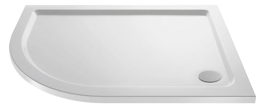 Offset Quadrant Slimline Shower Tray Left Hand 900 x 800mm