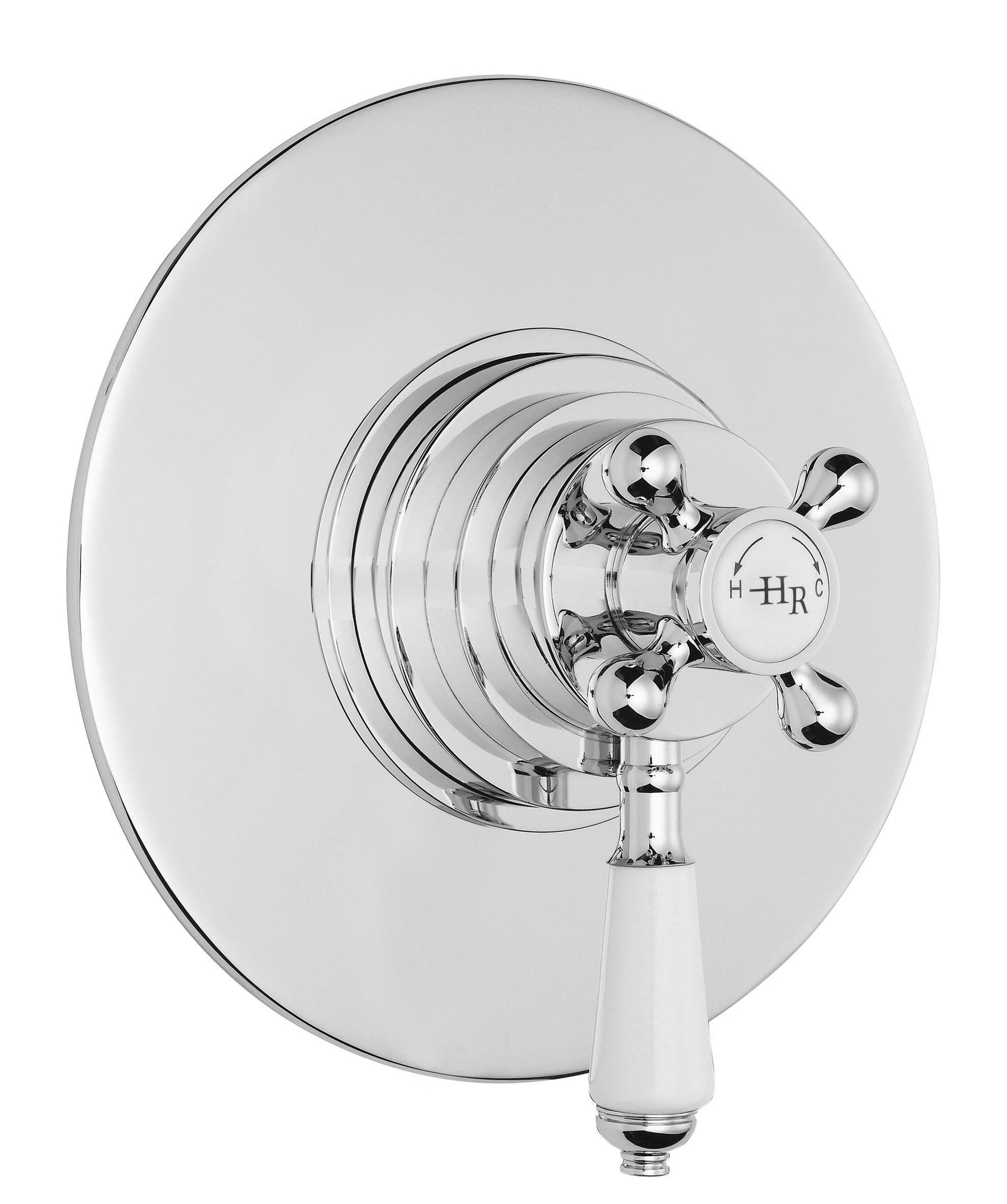 White Topaz Concealed Dual Shower Valve
