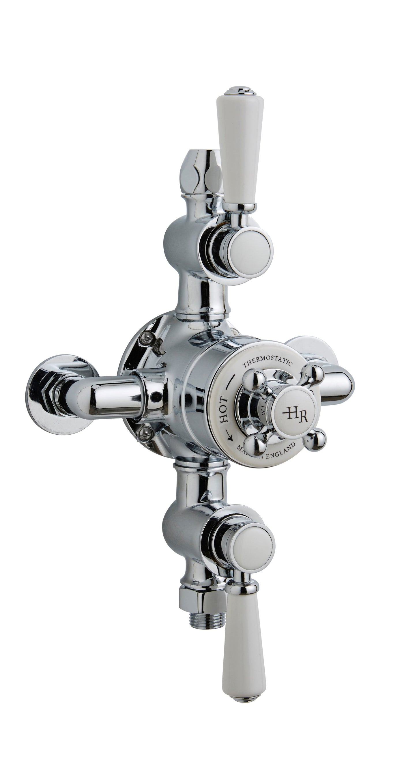 White Topaz Triple Thermostatic Shower Valve