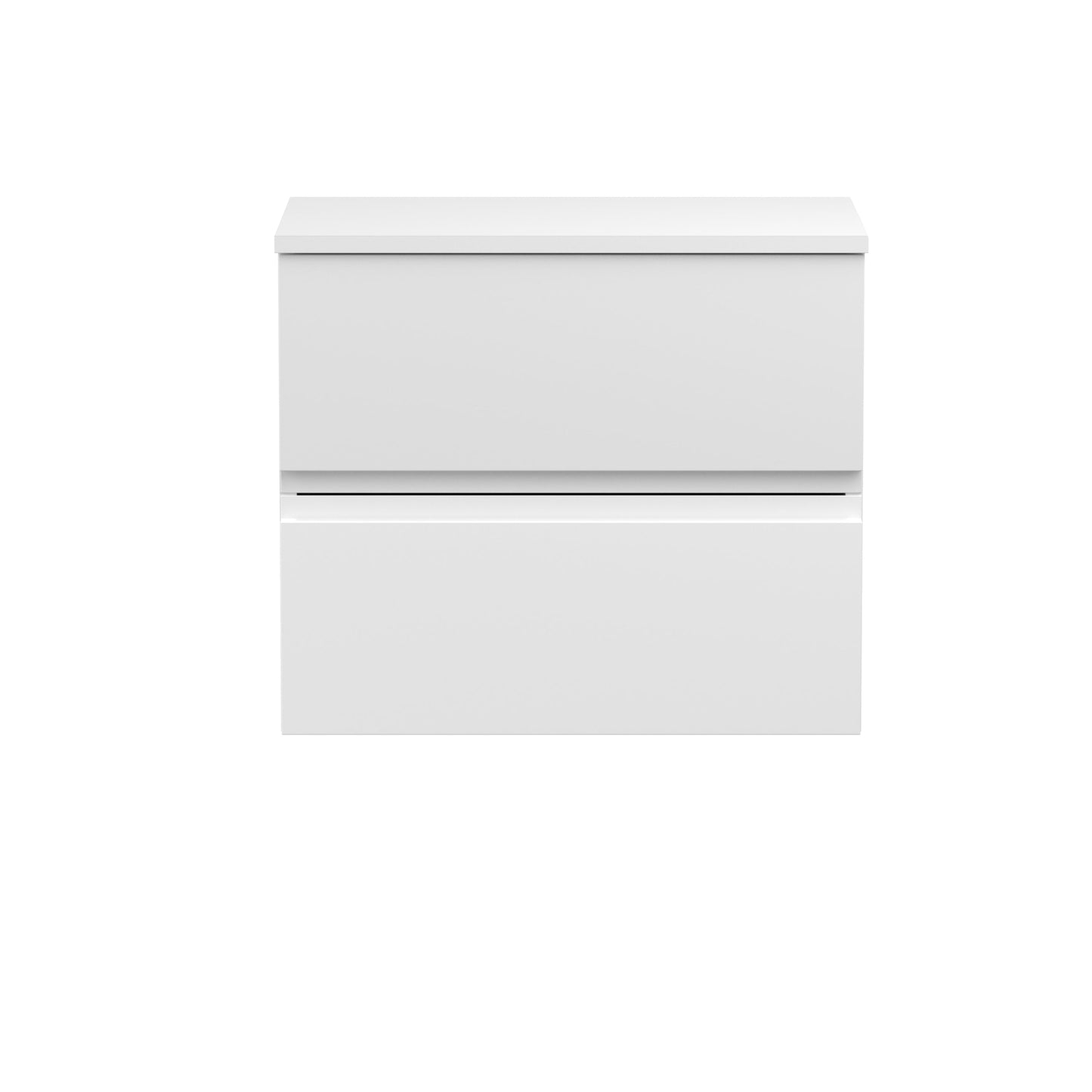 Hudson Reed Urban 600mm Wall Hung 2 Drawer Vanity Unit With Worktop